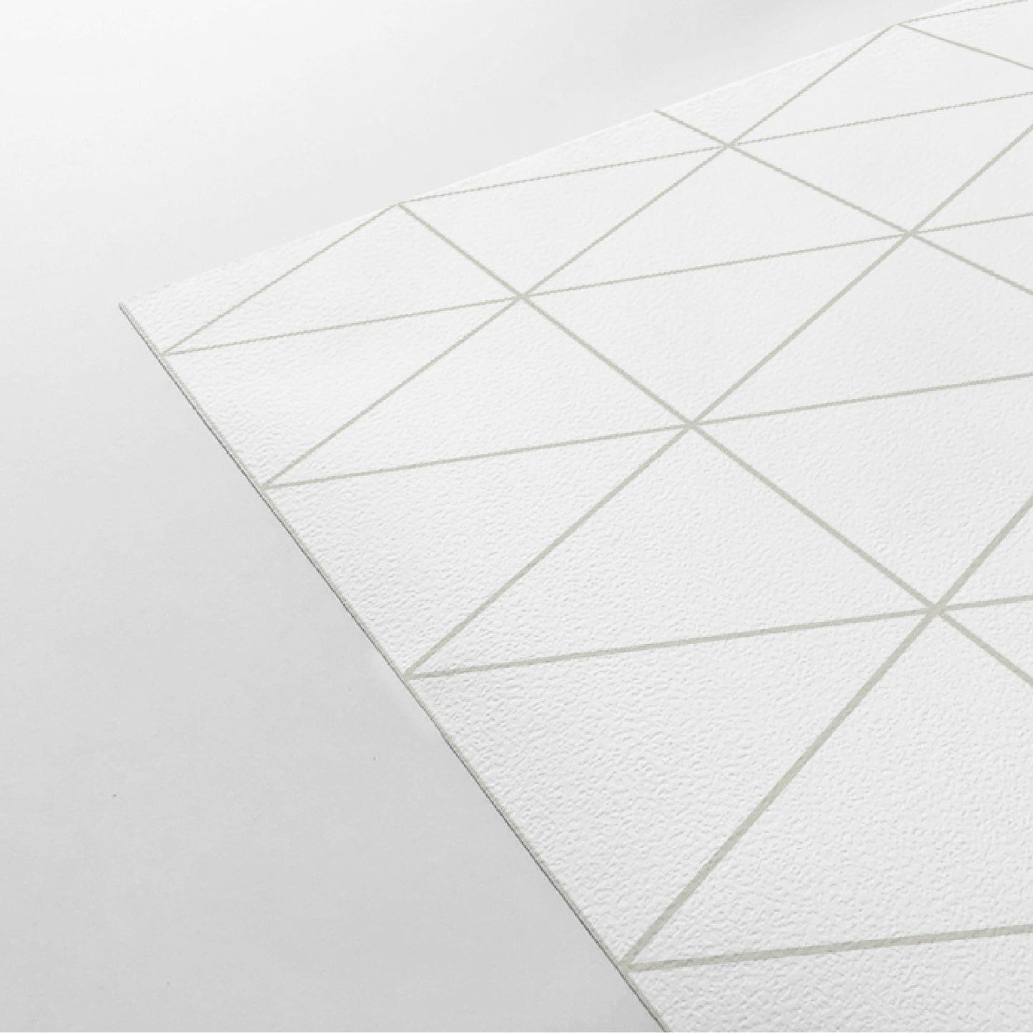 【Check-1010 / White&Gray】 貼ってはがせるシール壁紙 チェック 格子 モノクロ