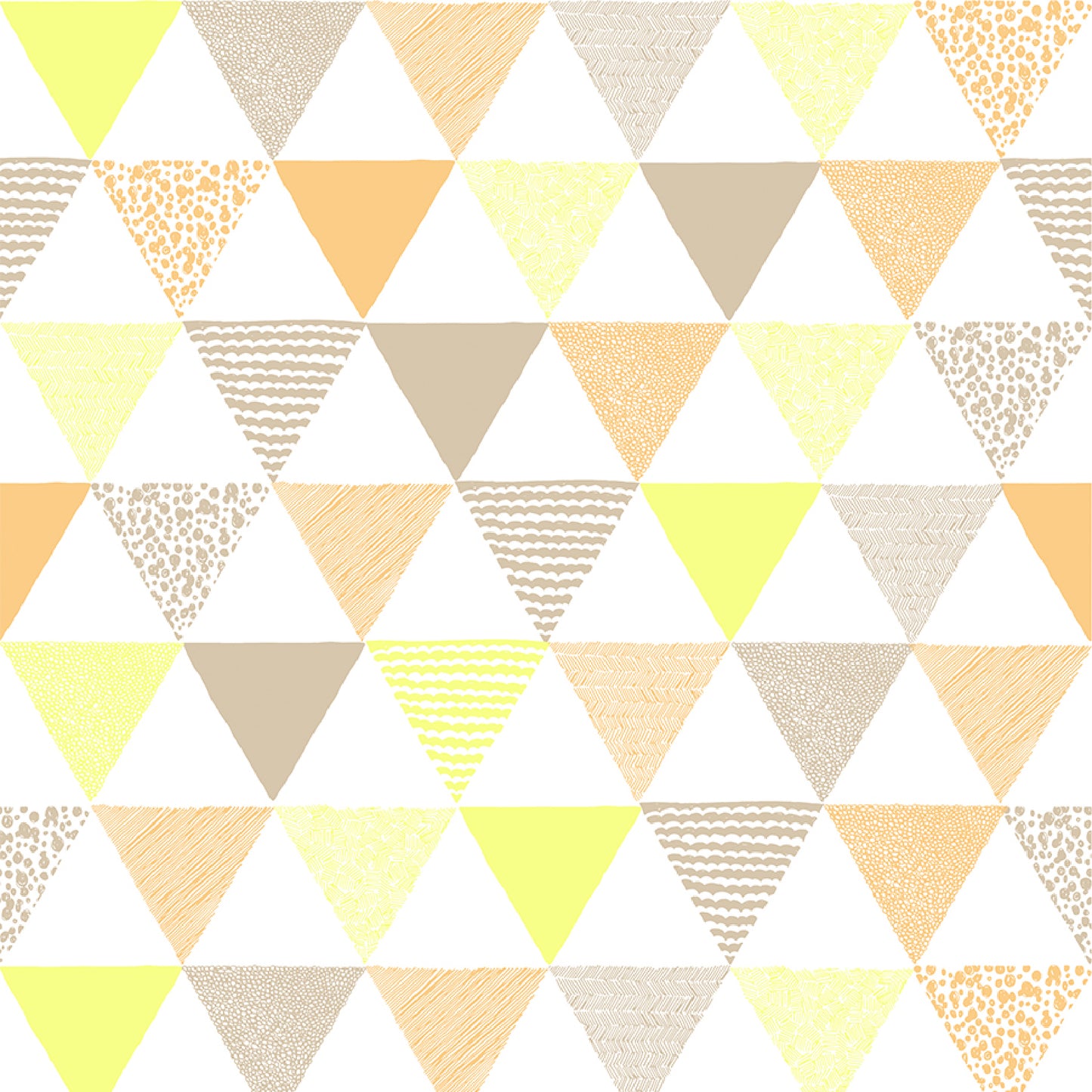 【Nordic-1004 / Yellow】 貼ってはがせるシール壁紙 北欧 イエロー