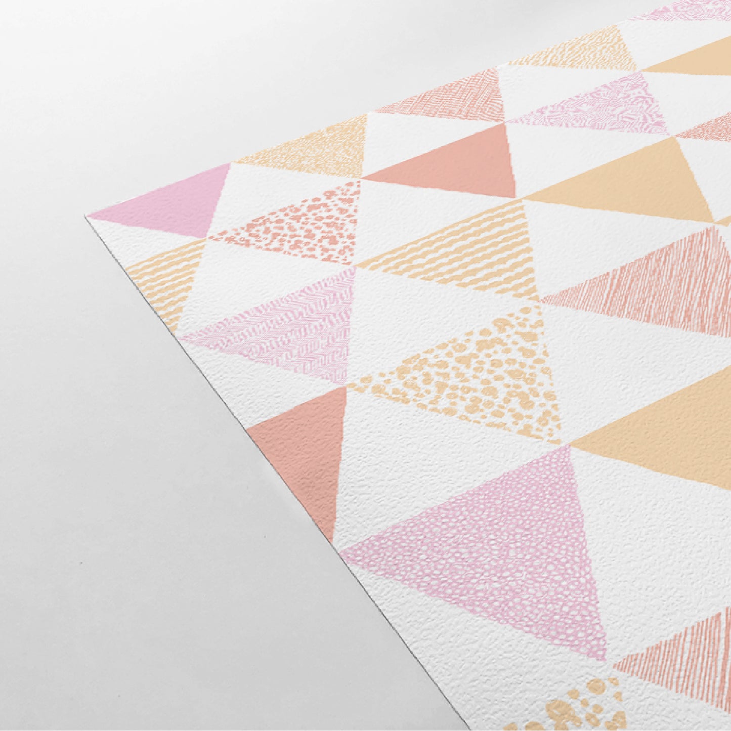 【Nordic-1005 / Pink】 貼ってはがせるシール壁紙 北欧 ピンク