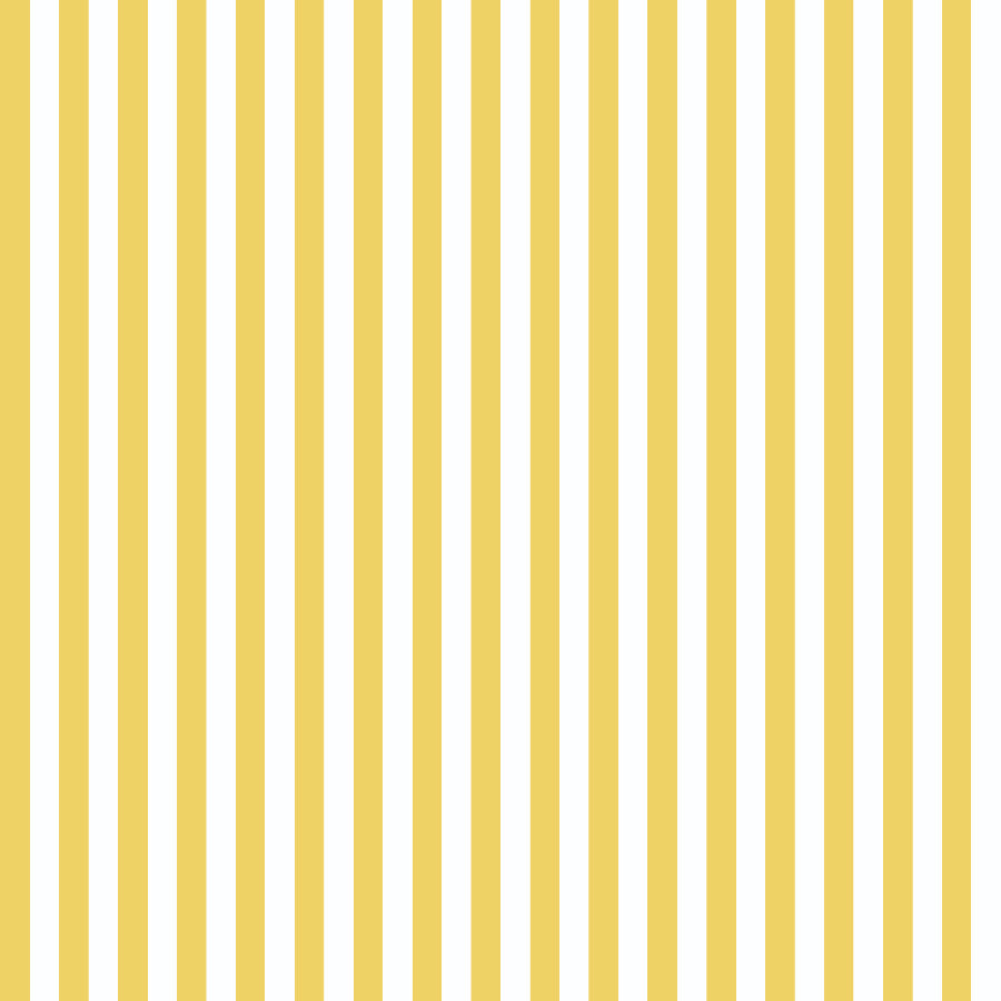 【Stripe-S-05 / ストライプ柄イエロー】 貼ってはがせるシール壁紙