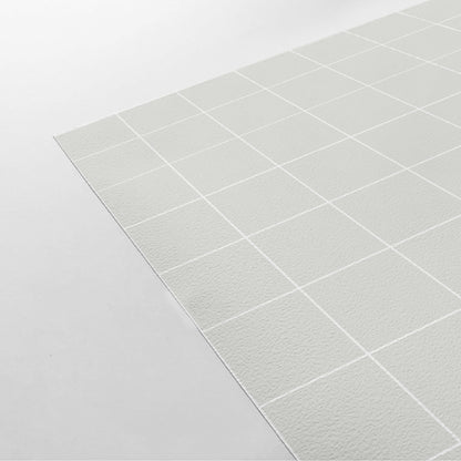 【Check-1003 / Gray&White】 貼ってはがせるシール壁紙 チェック 格子 モノクロ