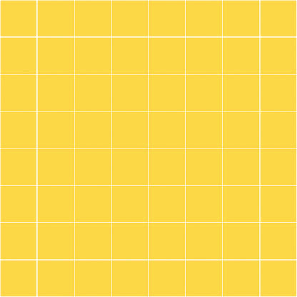 【Check-1006 / Yellow&White】 貼ってはがせるシール壁紙 チェック 格子 黄色 イエロー