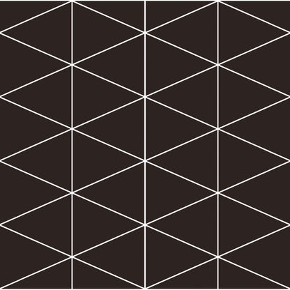 【Check-1012 / Black&White】 貼ってはがせるシール壁紙 チェック 格子 モノクロ