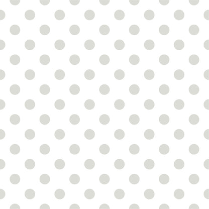 【DOT-M-10 / ドット柄グレー】 貼ってはがせるシール壁紙