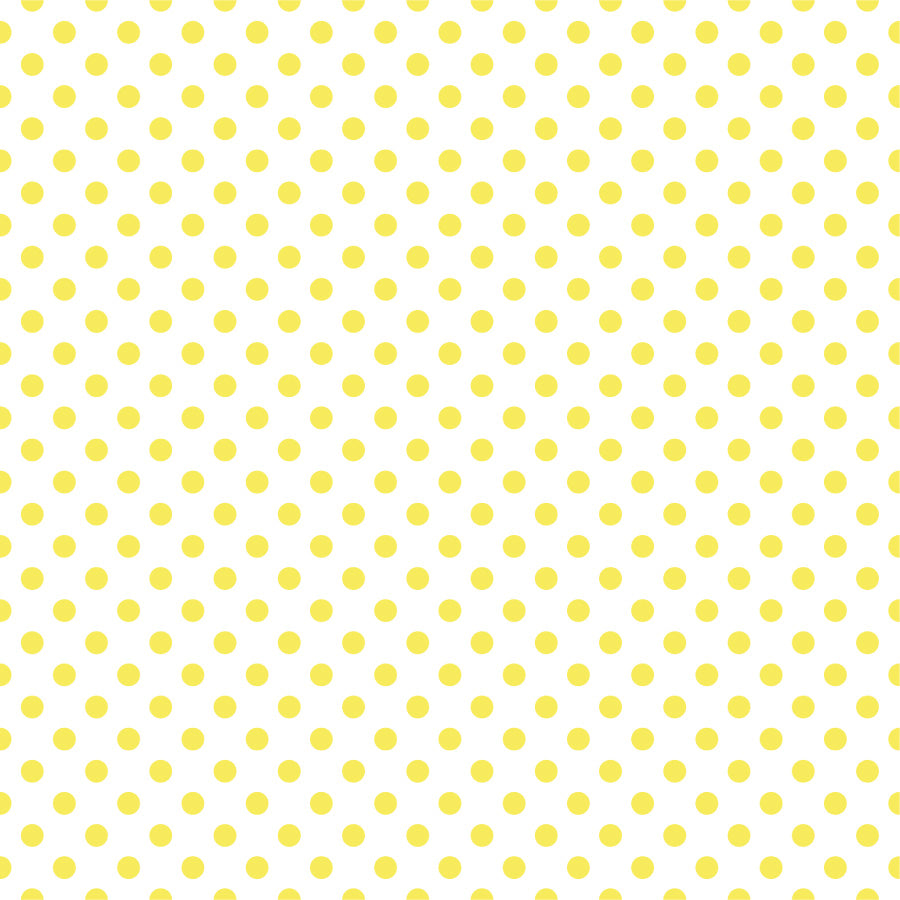 【DOT-S-04 / ドット柄ライトイエロー】 貼ってはがせるシール壁紙