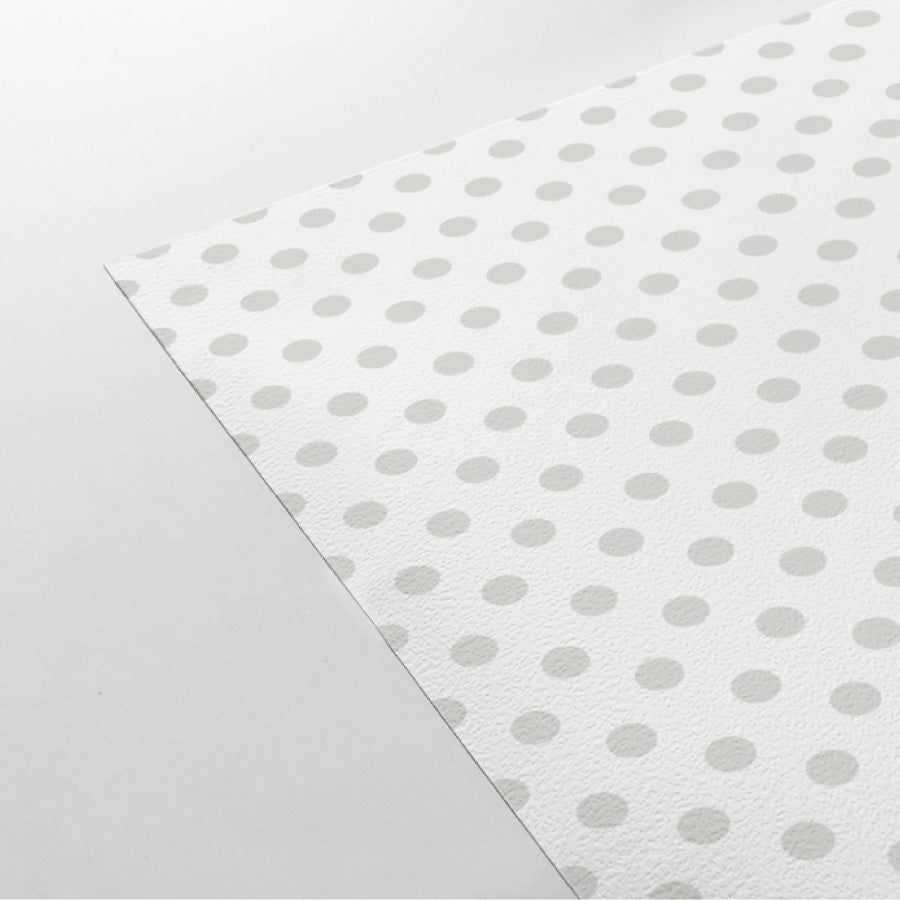 【DOT-S-10 / ドット柄グレー】 貼ってはがせるシール壁紙