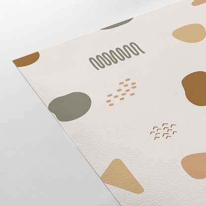 【Norna-006/ ちゃめる】 貼ってはがせるシール壁紙 北欧柄 puu.tuuliコラボ