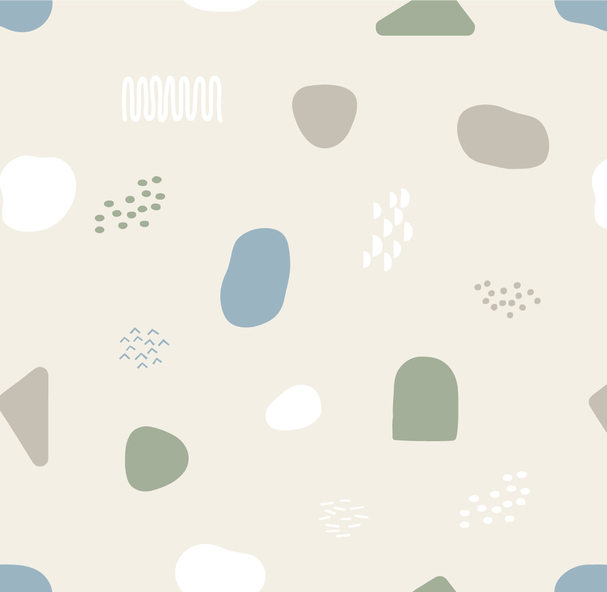 【Norna-008/ そらしろ】 貼ってはがせるシール壁紙 北欧柄 puu.tuuliコラボ