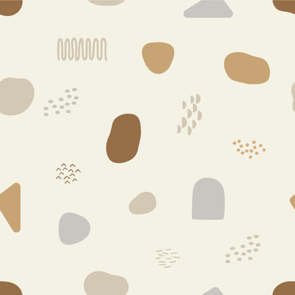 【Norna-009/くりちゃ】 貼ってはがせるシール壁紙 北欧柄 puu.tuuliコラボ