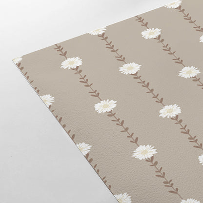 【Norna-014/くるみ】 貼ってはがせるシール壁紙 花柄 puu.tuuliコラボ