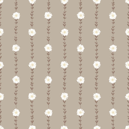 【Norna-014/くるみ】 貼ってはがせるシール壁紙 花柄 puu.tuuliコラボ