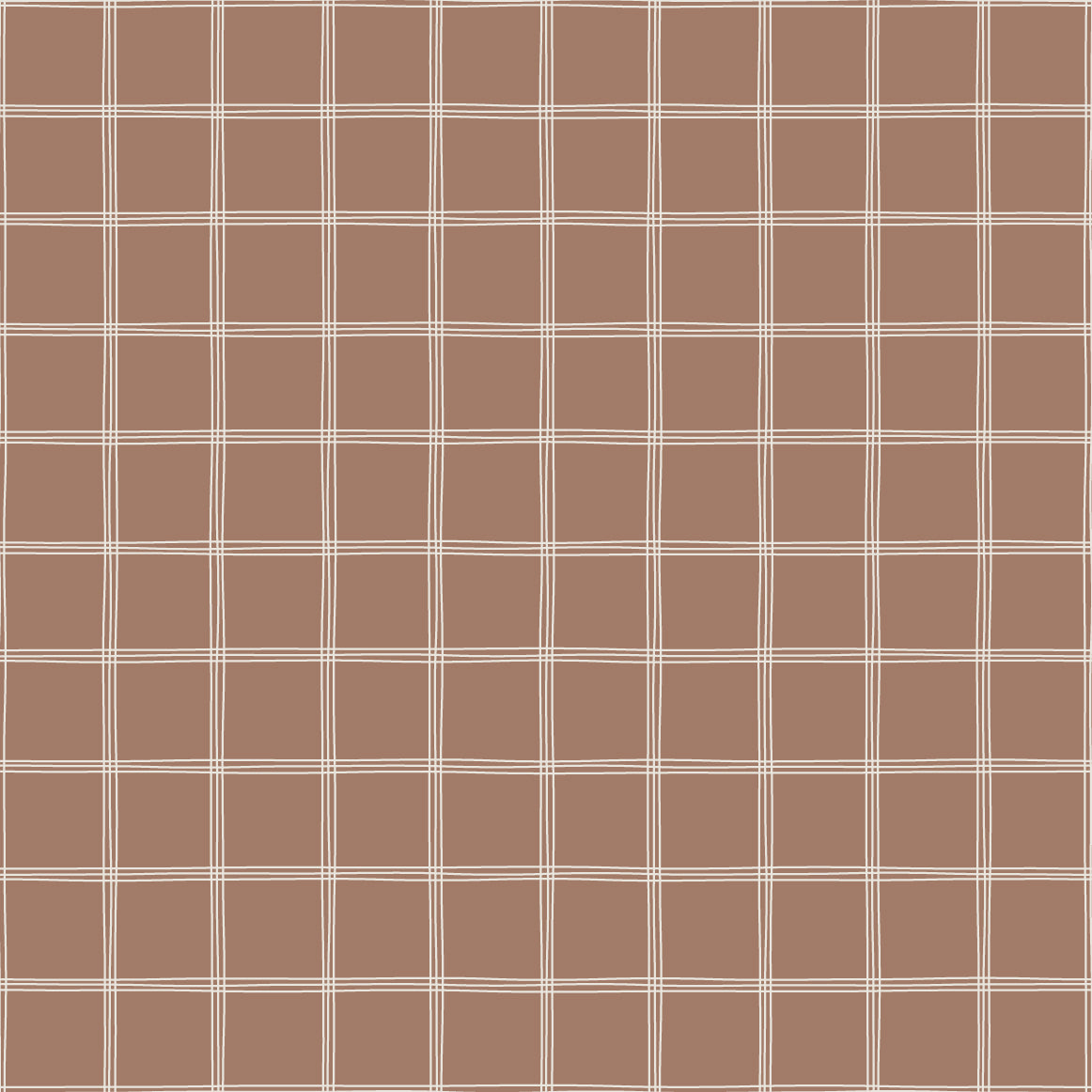 【Norna-020/ここあ】 貼ってはがせるシール壁紙 チェック柄 puu.tuuliコラボ