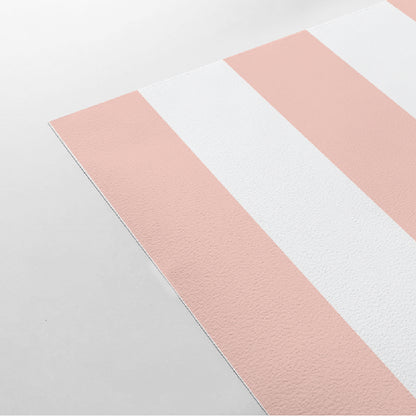 【Stripe-L-01 / ストライプ柄ライトピンク】 貼ってはがせるシール壁紙