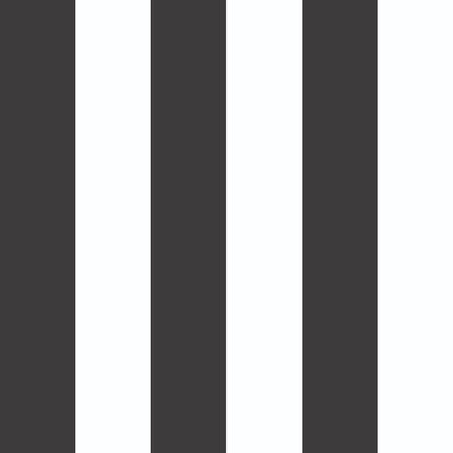 【Stripe-L-11 / ストライプ柄ブラック】 貼ってはがせるシール壁紙