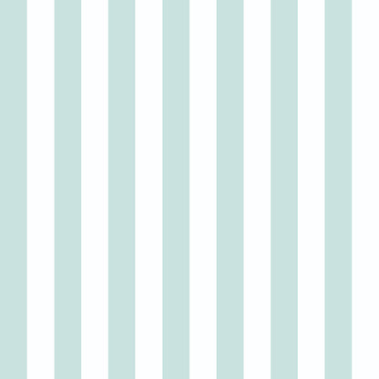 【Stripe-M-06 / ストライプ柄ライトグリーン】 貼ってはがせるシール壁紙