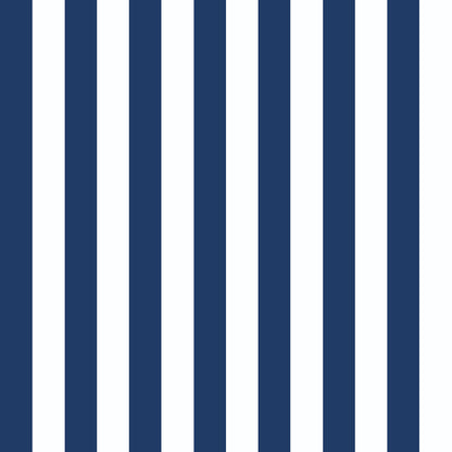 【Stripe-M-09 / ストライプ柄ネイビー】 貼ってはがせるシール壁紙