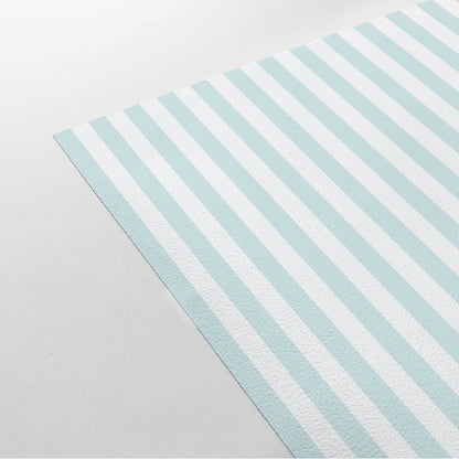 【Stripe-S-08 / ストライプ柄ライトブルー】 貼ってはがせるシール壁紙