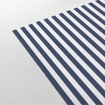 【Stripe-S-09 / ストライプ柄ネイビー】 貼ってはがせるシール壁紙