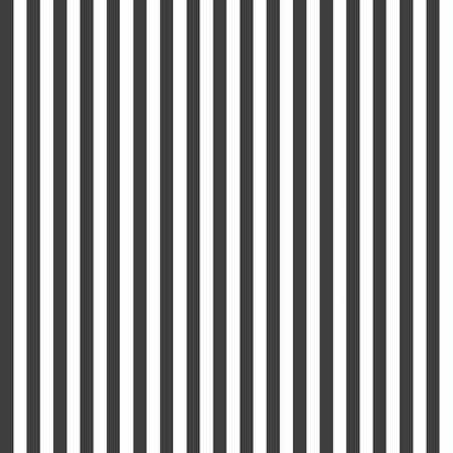 【Stripe-S-11 / ストライプ柄ブラック】 貼ってはがせるシール壁紙