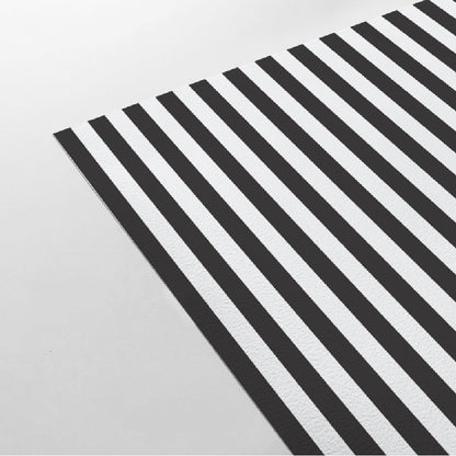 【Stripe-S-11 / ストライプ柄ブラック】 貼ってはがせるシール壁紙